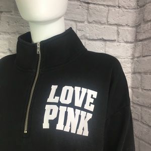 Pink Victoria’s Secret Cheetah Print Gray Pullover